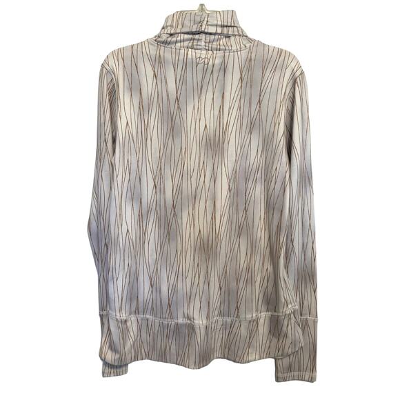 Calia Cold Weather Compression Sweatshirt Womens Medium Entwined Silver Active - Picture 3 of 8